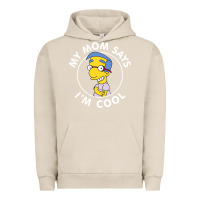 Pigment French Oak The Simpsons Milhouse My Mom Says I'm Cool V1 Urban Hoodie - tuanDangUi