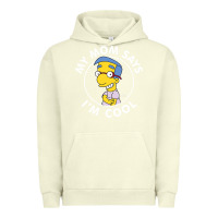 Pigment Pistachio The Simpsons Milhouse My Mom Says I'm Cool V1 Urban Hoodie - tuanDangUi