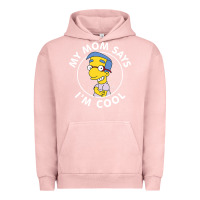 Pigment Salmon The Simpsons Milhouse My Mom Says I'm Cool V1 Urban Hoodie - tuanDangUi