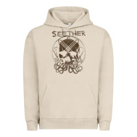 Pigment French Oak Seether Octoskull Urban Hoodie - tuanDangUi