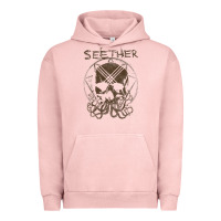 Pigment Salmon Seether Octoskull Urban Hoodie - tuanDangUi