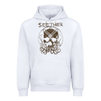 White Seether Octoskull Urban Hoodie - tuanDangUi