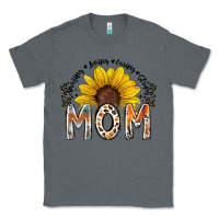 Charcoal Heather mom sunflower Classic Tee - RacoonDesign