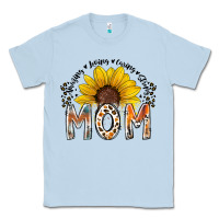 Dusty Blue mom sunflower Classic Tee - RacoonDesign