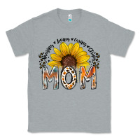 Heather Grey mom sunflower Classic Tee - RacoonDesign