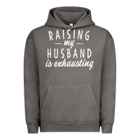 Pigment Tornado raising my husband is exhausting wife gifts funny Urban Hoodie - tuanDangUi