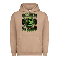 Pigment Burro Shrek Get Outta My Swamp Urban Hoodie - tuanDangUi