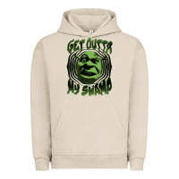 Pigment French Oak Shrek Get Outta My Swamp Urban Hoodie - tuanDangUi