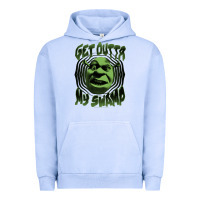 Pigment Grape Ice Shrek Get Outta My Swamp Urban Hoodie - tuanDangUi