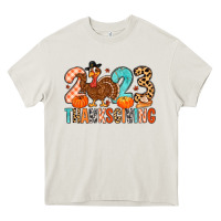 Cream 2023 thanksgiving Heavy Core Tee - MaliasSmallBusiness