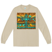 Mushroom western cross Long Sleeve Tee - TumblerDesignByShophia