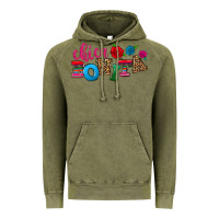 Vintage Olive Chica bonita Vintage Hoodie - NancyCooperArtShop