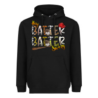 Black hey batter batter swing Heavyweight Hoodie - SublimationCraftShop