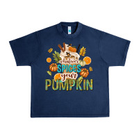 Navy Whatever Spices Your Pumpkin Urban Heavy Tee - texasbilliewilder