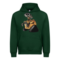 Forest Green wall e Urban Hoodie - tuanDangUi