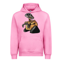Fuchsia Pink wall e Urban Hoodie - tuanDangUi