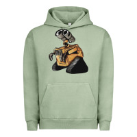 Pigment Oil Green wall e Urban Hoodie - tuanDangUi