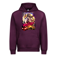 Mauve Wine wolfcop Urban Hoodie - tuanDangUi