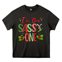 Asphalt im the sassy one Heavy Core Tee - MaliasSmallBusiness