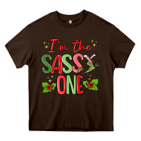 Im The Sassy One Heavy Core Tee | Teevron