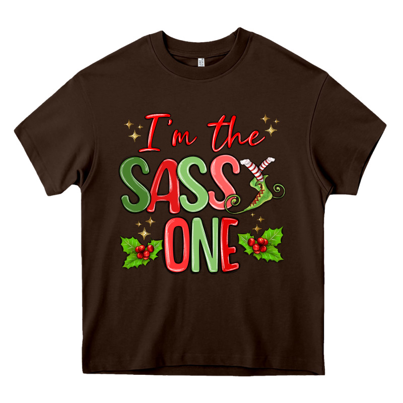 Im The Sassy One Heavy Core Tee by MaliasSmallBusiness | Teevron