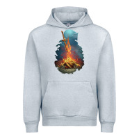 Heather Grey Limited Edition Dark Souls Urban Hoodie - tuanDangUi