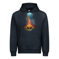 Navy Limited Edition Dark Souls Urban Hoodie - tuanDangUi