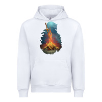 White Limited Edition Dark Souls Urban Hoodie - tuanDangUi
