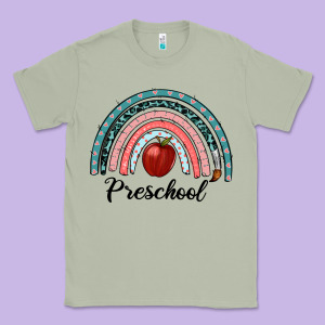 Preschool Rainbow Classic Tee Designed By Ranaportraitstore