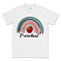 White preschool rainbow Classic Tee - RanaPortraitStore