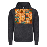 Vintage Arctic Fall Pumpkins Autumn Coffee Vintage Hoodie - texasbilliewilder