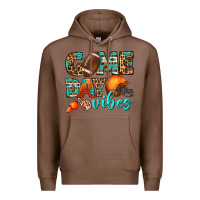 Chestnut game day vibes Premium Hoodie - BundleAndBundleShop