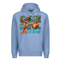 Colony Blue game day vibes Premium Hoodie - BundleAndBundleShop