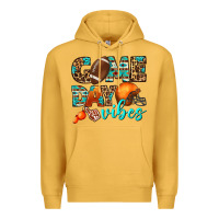 Mustard game day vibes Premium Hoodie - BundleAndBundleShop