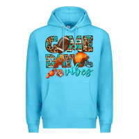 Ocean Blue game day vibes Premium Hoodie - BundleAndBundleShop