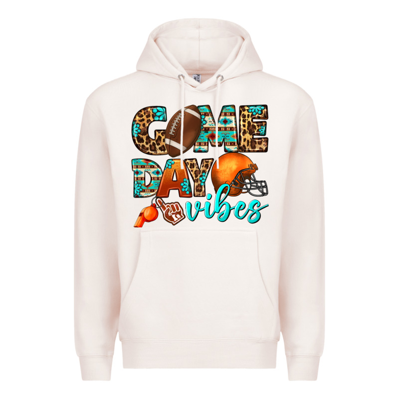 Game Day Vibes Premium Hoodie by BundleAndBundleShop | Teevron