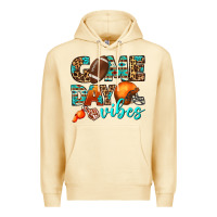 Pina Colada game day vibes Premium Hoodie - BundleAndBundleShop