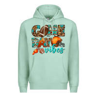 Seafoam game day vibes Premium Hoodie - BundleAndBundleShop