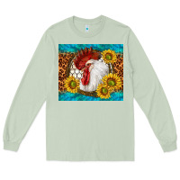 Matcha western rooster Long Sleeve Tee - TumblerDesignByShophia