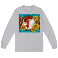 Moon Dust western rooster Long Sleeve Tee - TumblerDesignByShophia