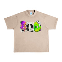 French Oak Boo Ghost Cat Urban Heavy Tee - texasbilliewilder
