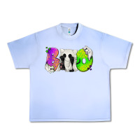 Grape Ice Boo Ghost Cat Urban Heavy Tee - texasbilliewilder