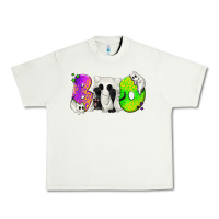 Pistachio Boo Ghost Cat Urban Heavy Tee - texasbilliewilder