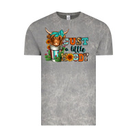 Cloud Rock just a little moody coffee cup long haired cow Vintage Tee - Jasminsmagicworld