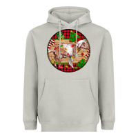 Moon Dust Nubian Goat Christmas Heavyweight Hoodie - LillyAllenDesigns