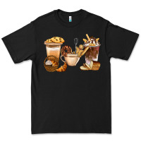 Black Bakery Coffee Cups With Cookie Bbs Premium Tee - BundleAndBundleShop