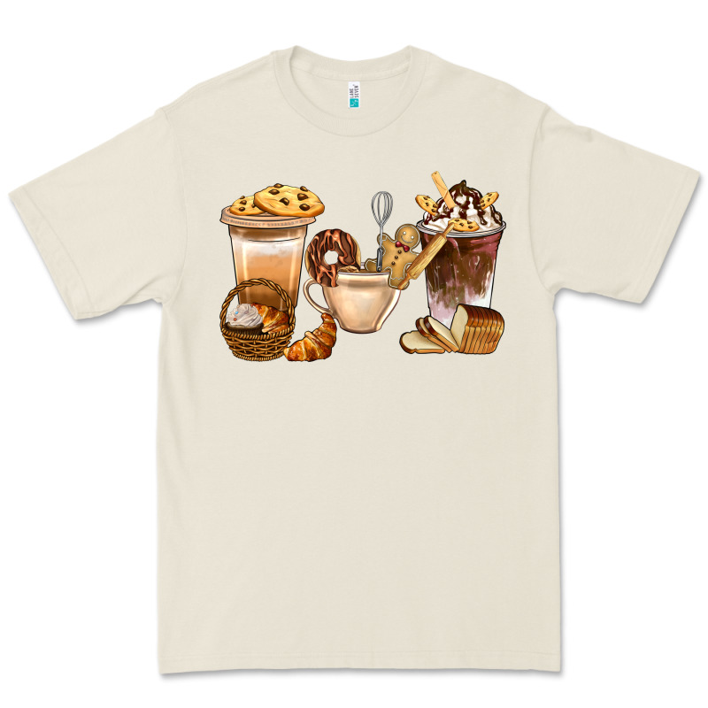 Bakery Coffee Cups With Cookie Bbs Premium Tee by BundleAndBundleShop | Teevron