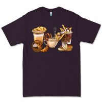 Plum Bakery Coffee Cups With Cookie Bbs Premium Tee - BundleAndBundleShop