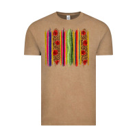 Vintage Coffee Mexico Serape Brushstroke Vintage Tee - texasbilliewilder