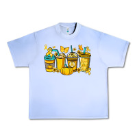 Grape Ice Childhood Cancer coffee cups yellow ribbon Urban Heavy Tee - NancyCooperArtShop